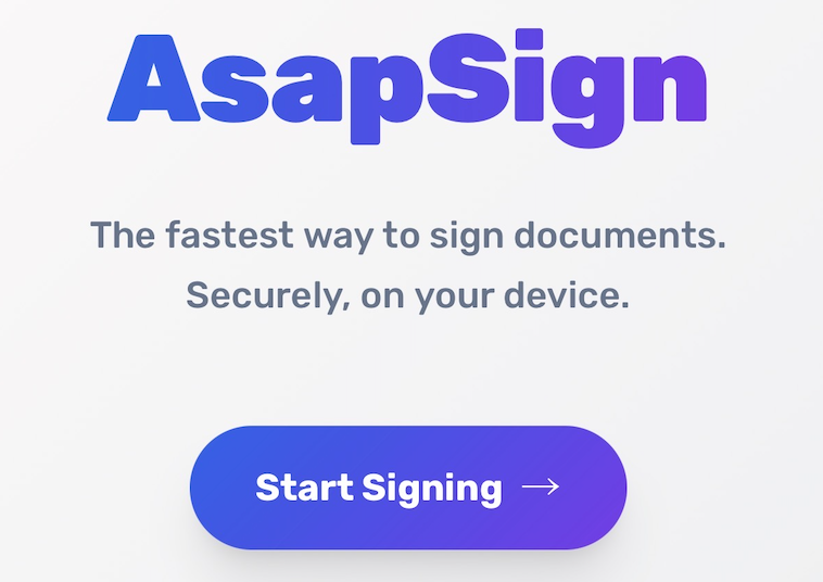 AsapSign Logo